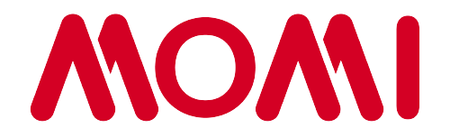 Momi red logo